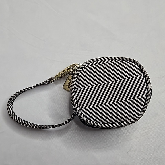 JU-JU-BE PADI PAC PACIFIER CASE BRWN/WHTE STRIPES - Picture 2 of 8